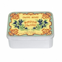 Tin Box 100g Soap OLIVE